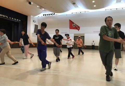 トム・ソーヤ ソーランの当日練習（7月20日　土曜日）